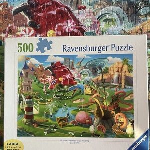Ravensburger 500 Large Piece Format Golf puzzle 🧩 complete